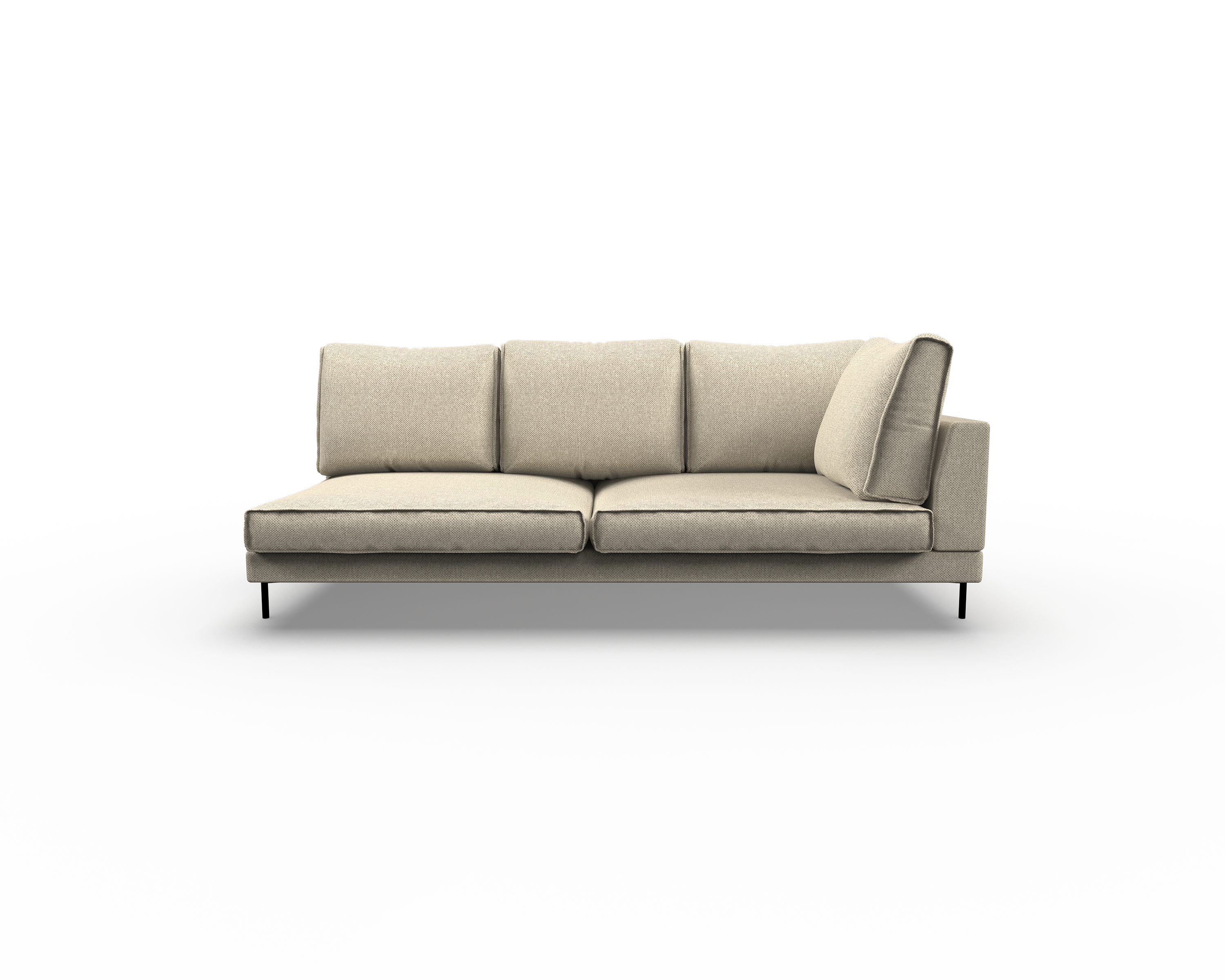 Fold 2.5 Seater Sofa with Right Arm
